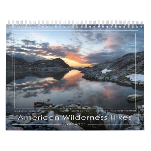 American Wilderness 2  ArizonaCaliforniaColorado Calendar