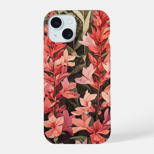 American Wildflower Cardinal Phone Case