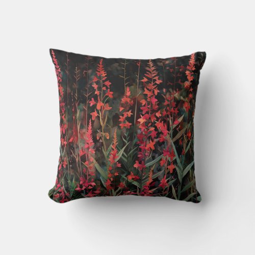American Wildflower Cardinal Pillow