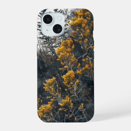 American Wildflower Gray Goldenrod Phone Case