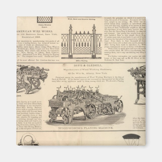 American Wire Works Magnet (Front)