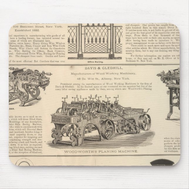 American Wire Works Mouse Pad (Front)