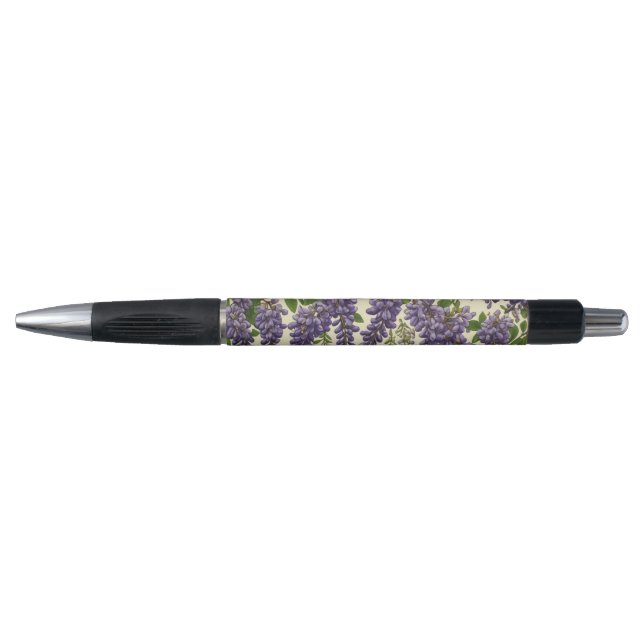 American Wisteria pattern drawing  Pen (Front)