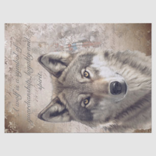 American Wolf Tissue Paper