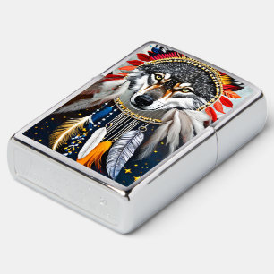 American Wolf Zippo Lighter