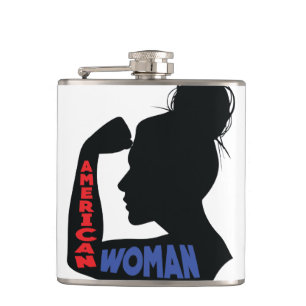 American Woman Flask