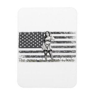  American woman Magnet
