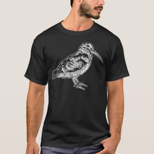 American Woodcock Bird Watching Hunting Unique T_Shirt