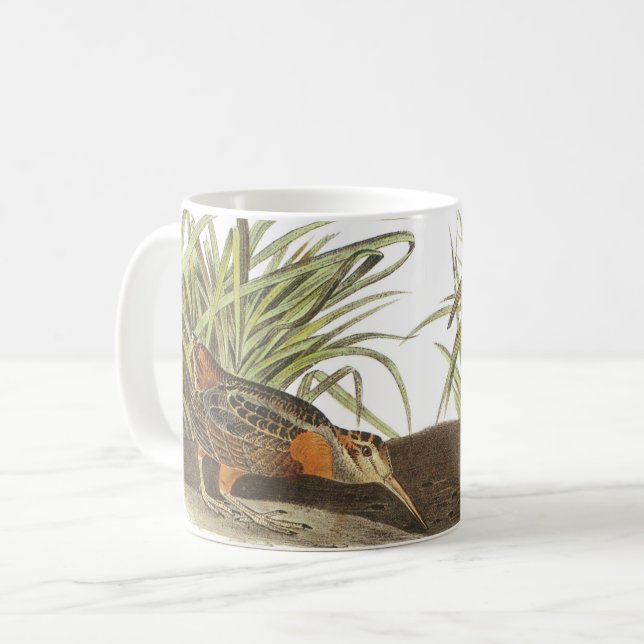 American Woodcock by Audubon Coffee Mug (Front Left)