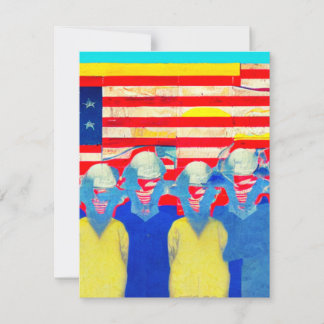 American Worker Note Card