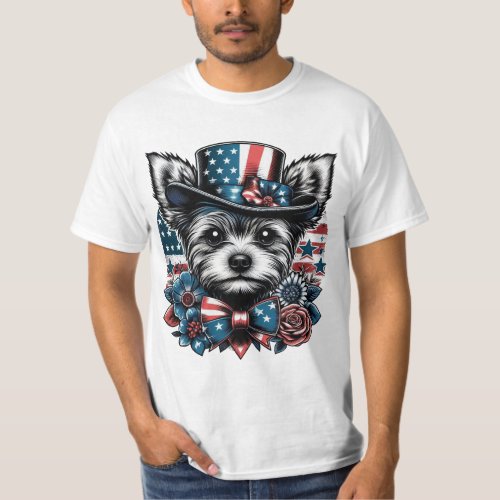 American Yorkshire Terrier T_Shirt