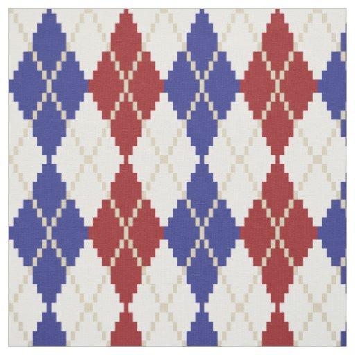Americana Argyle Fabric