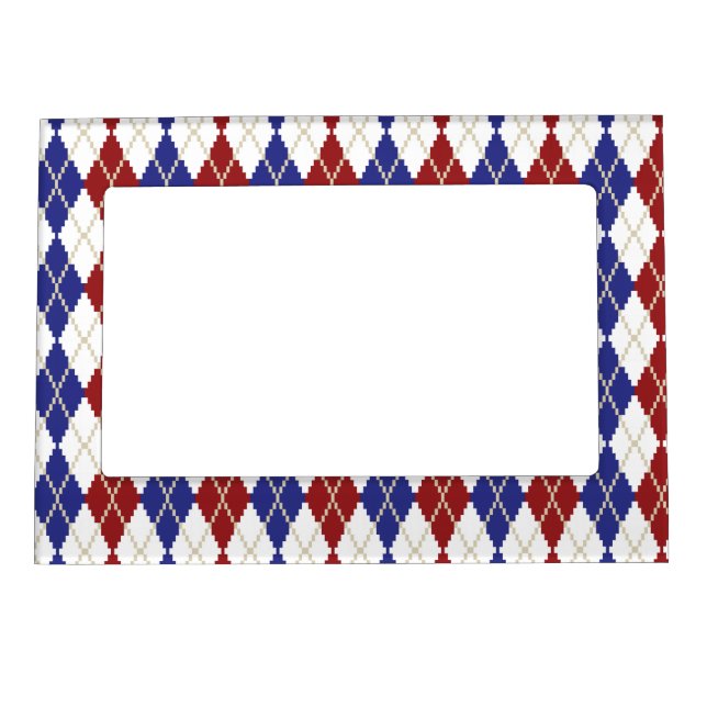 Americana Argyle Magnetic Frame (Front)