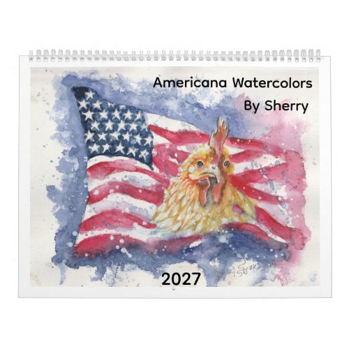Americana Calendar By Sherry Jarvis