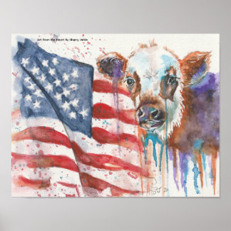 Americana Calf Print By Sherry