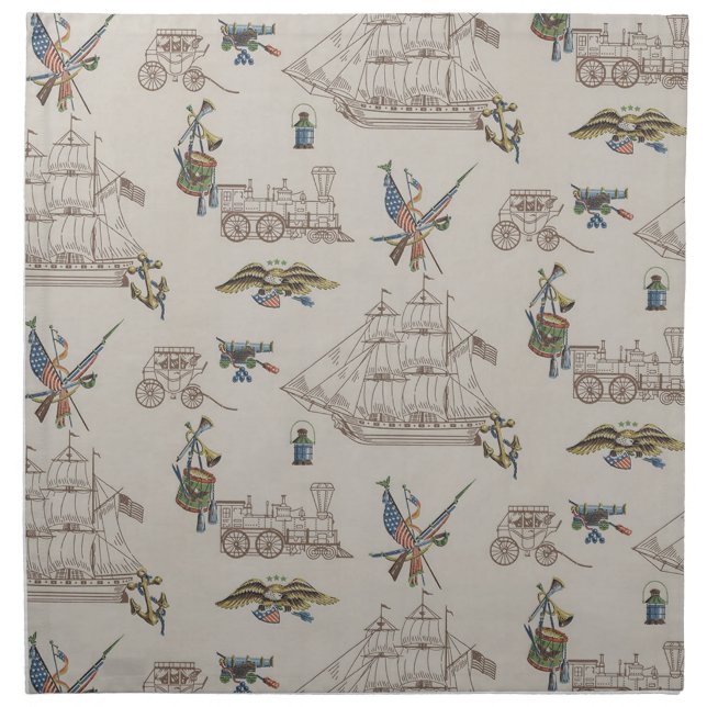 Americana Cloth Napkin (Front)