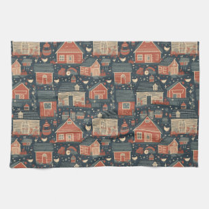 Americana Farmhouse Kitchen Towels