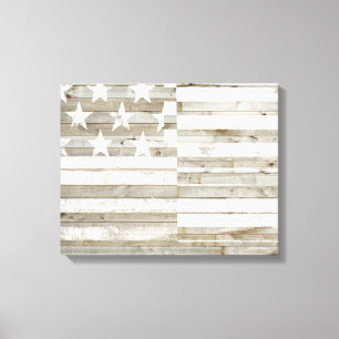 Americana Flag Canvas Print