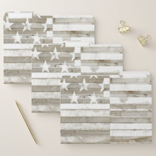 Americana Flag File Folder