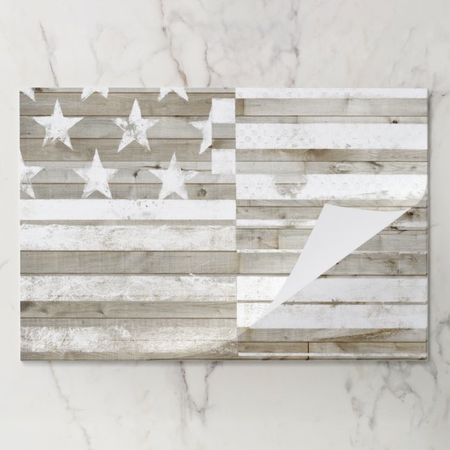 Americana Flag Paper Pad (Folded)