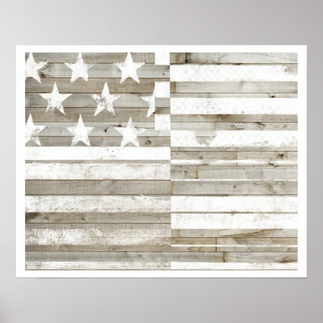 Americana Flag Poster (Front)