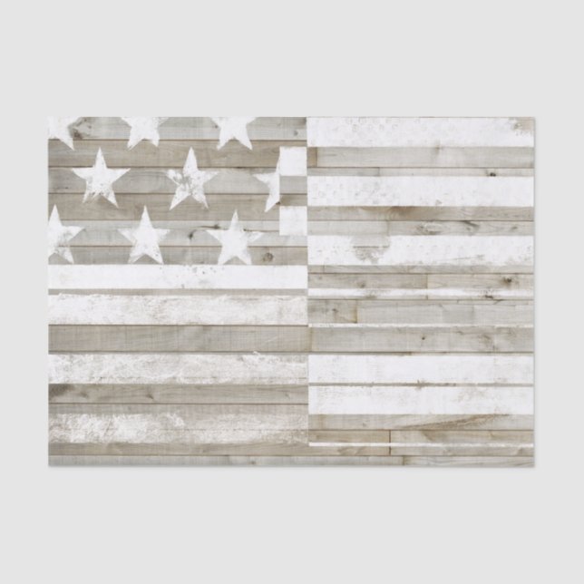 Americana Flag Tissue Paper (Front)