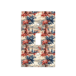 Americana Garden Toile Light Switch Cover