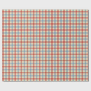 Americana Gingham Wrapping Paper