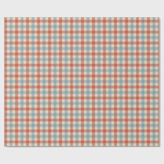 Americana Gingham Wrapping Paper