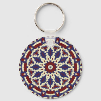 Americana Kaleidoscope Keychain