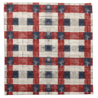 Americana Lattice Cloth Napkins