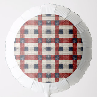 Americana Lattice Party Balloon