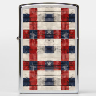 Americana Lattice Zippo Lighter