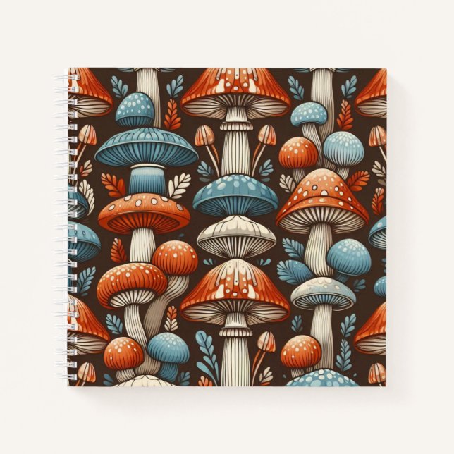 Americana Mushrooms Notebook (Front)