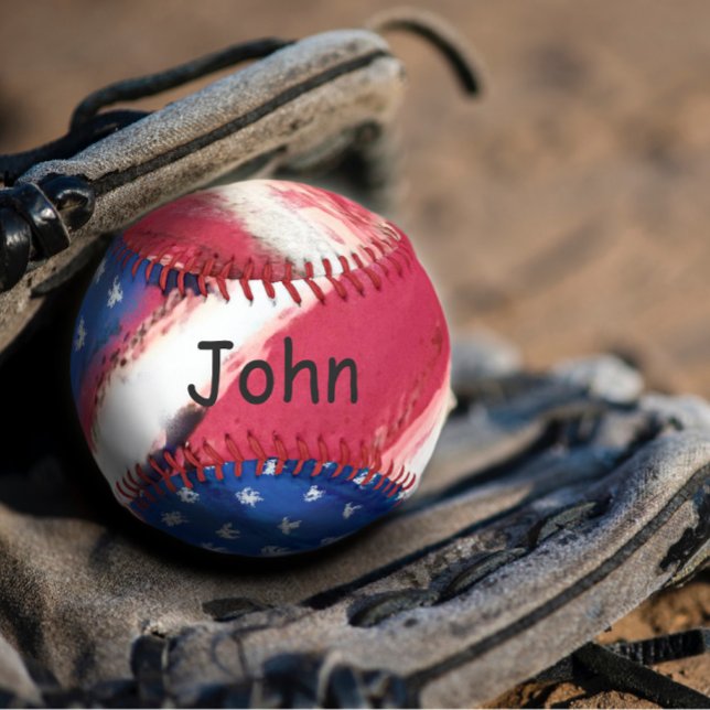 Americana Personalized Baseball (Creator Uploaded)