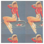 Americana Pin Up Patriotic Fabric Customizable