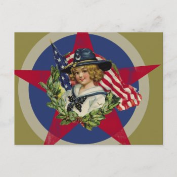 Americana Postcard by ellesgreetings at Zazzle