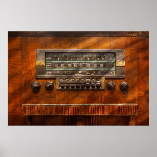 Americana - Radio - Remember what radio was like Poster (Front)