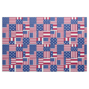 Americana Red White and Blue Fabric