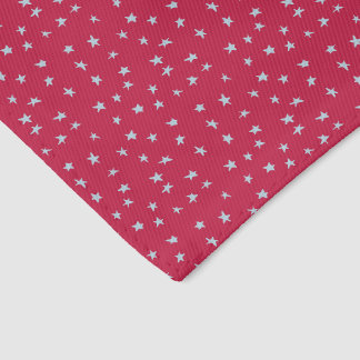 Americana Red with Blue Star Doodles Pet Bandana Collar