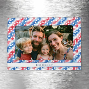 Americana Stars and Stripes Magnetic Frame