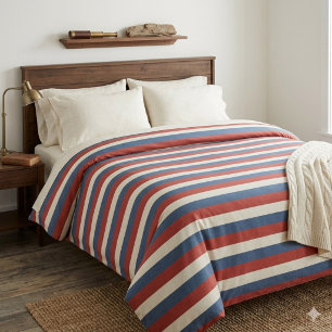 Americana Stripes – Bold Classic Duvet Cover