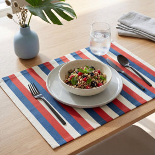 Americana Stripes – Cloth Placemat