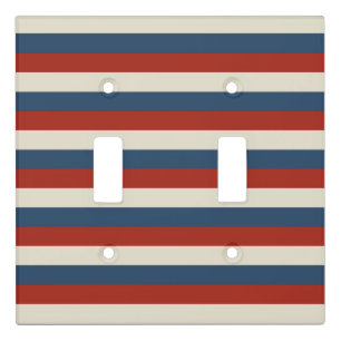 Americana Stripes – Light Switch Cover