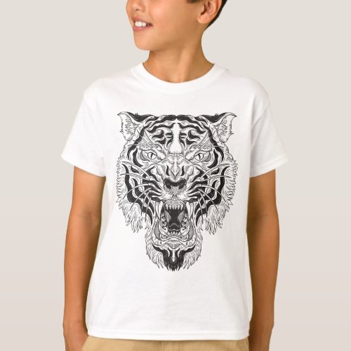 Americana tiger T_Shirt