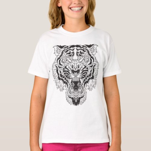 Americana tiger T_Shirt