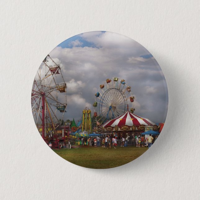 Americana - Traveling Carnival Button (Front)