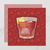 Americano cocktail (Front/Back)