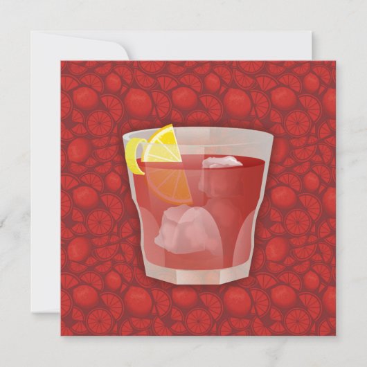 Americano cocktail (Front)