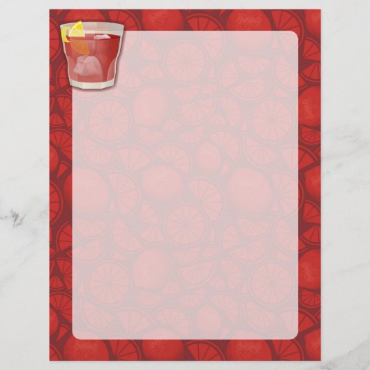 Americano cocktail (Front)